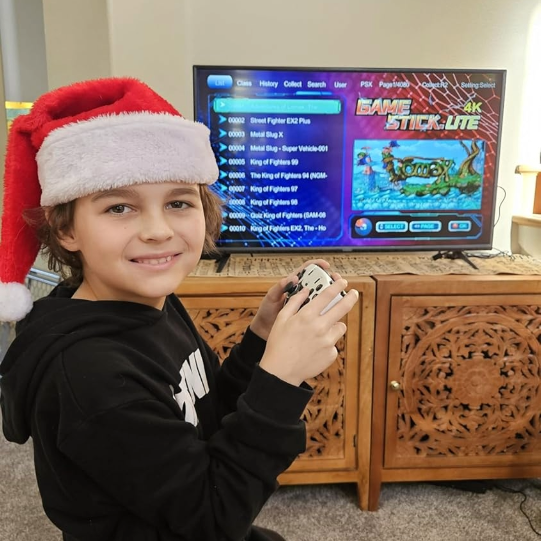 RetroGame™️ CONSOLA DE JOGOS (2 controladores gratuitos incluídos)
